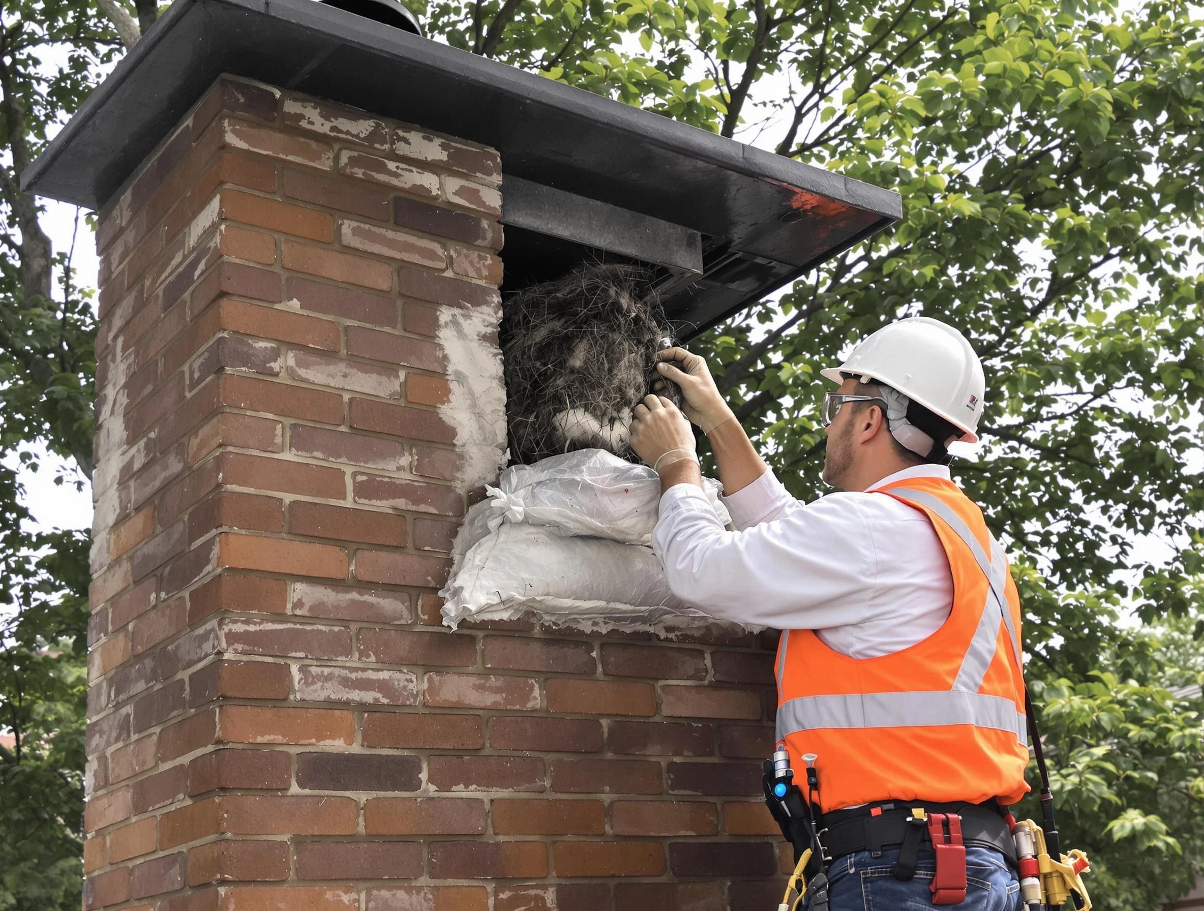Humane removal of debris and animals by Kaysville Chimney Sweep in Kaysville, UT