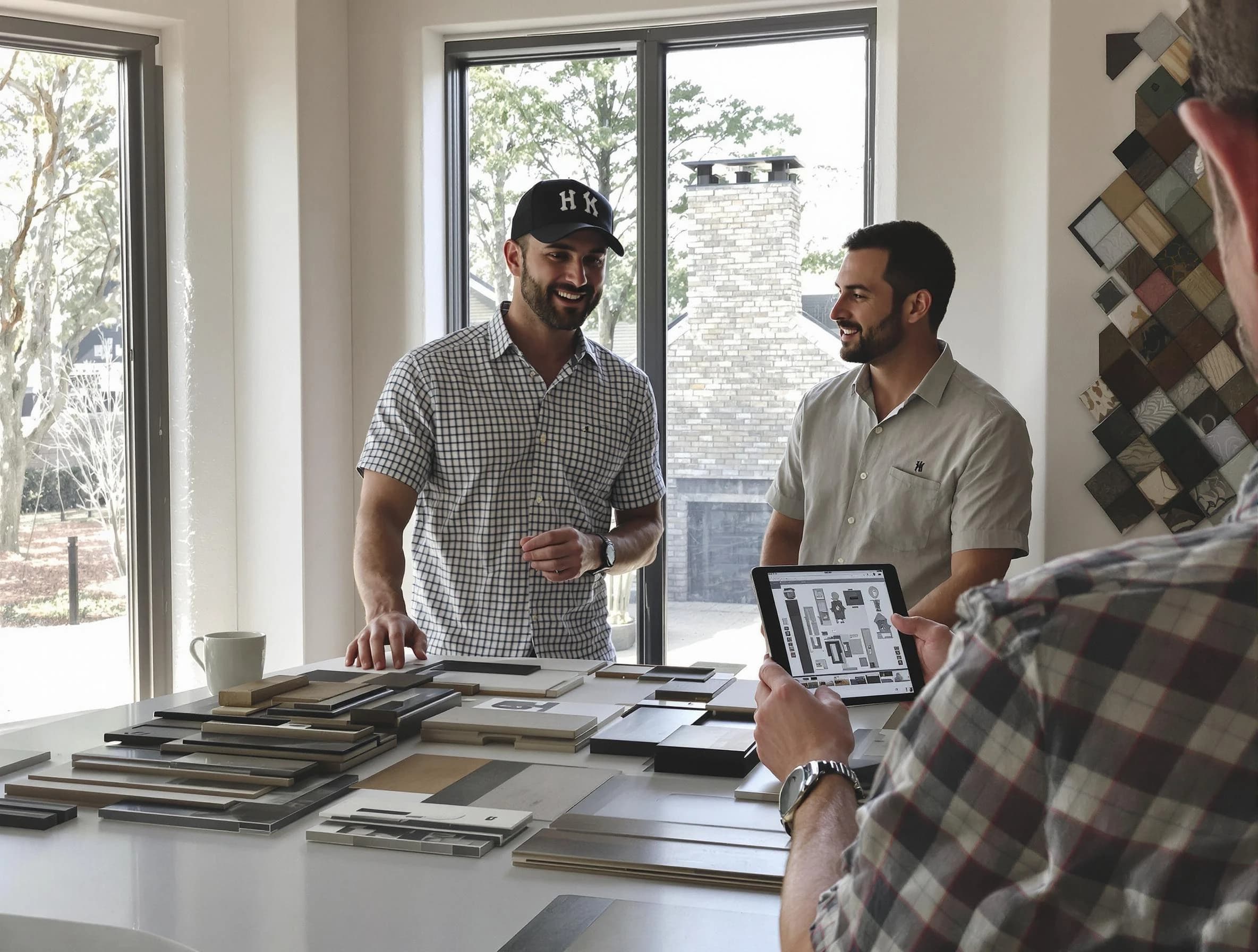 Kaysville Chimney Sweep remodeling a chimney and fireplace in Kaysville, UT
