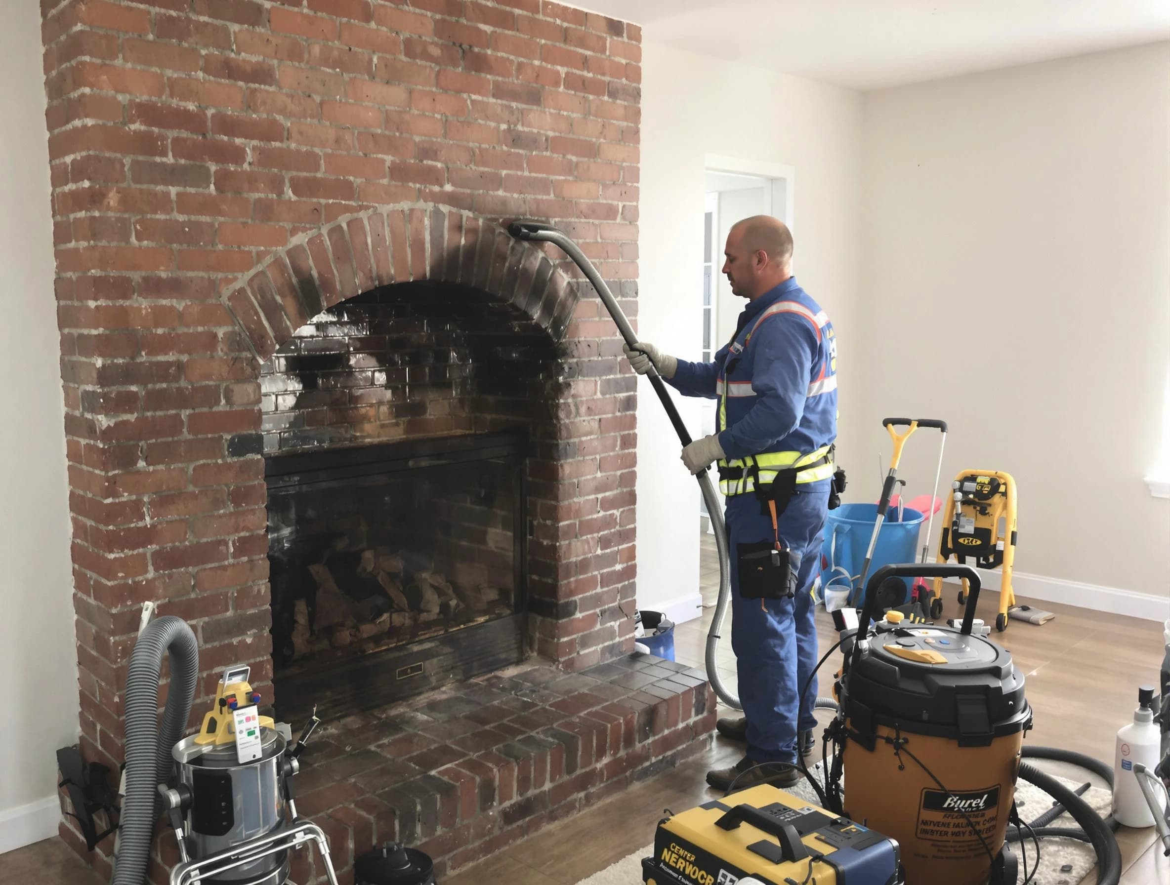 Kaysville Chimney Sweep expert performing detailed chimney sweep in Kaysville, UT