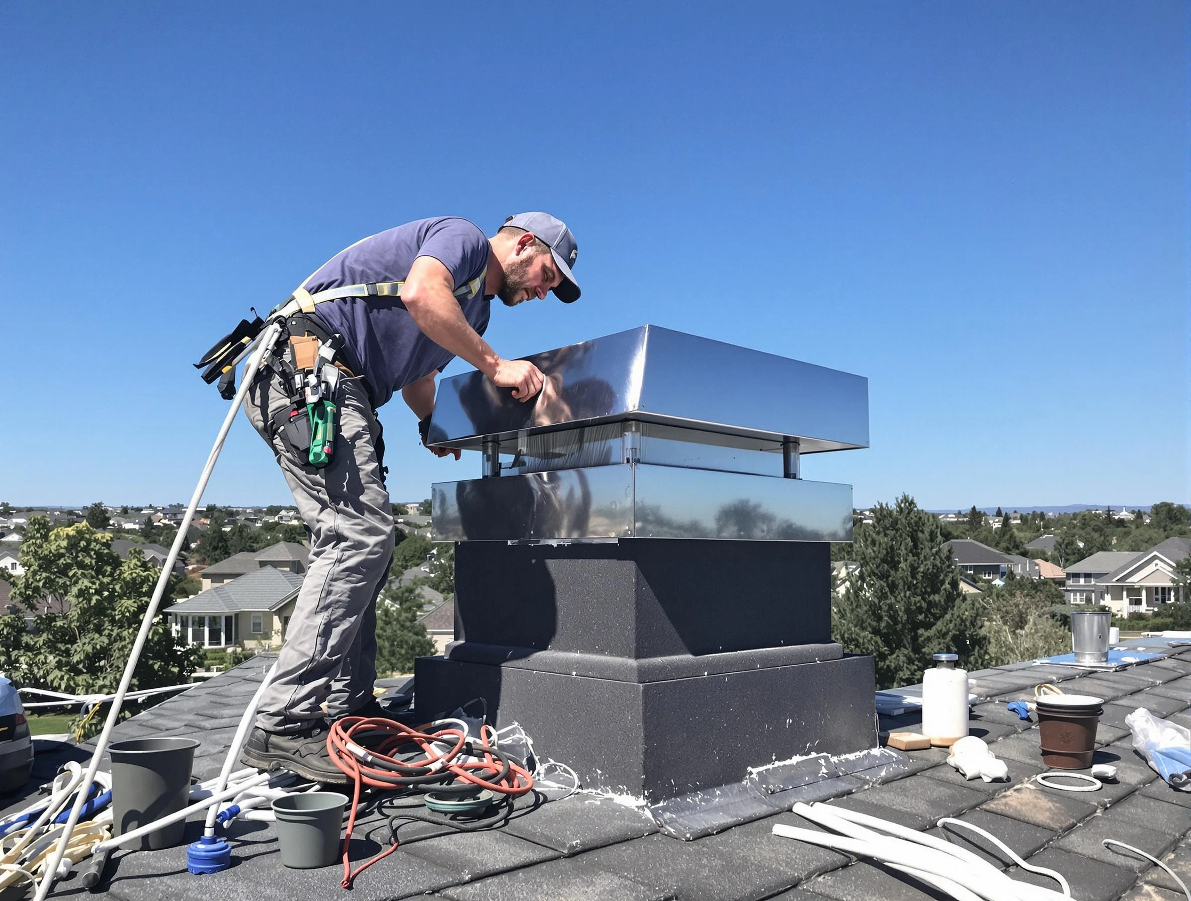 Chimney Cap Services in Kaysville