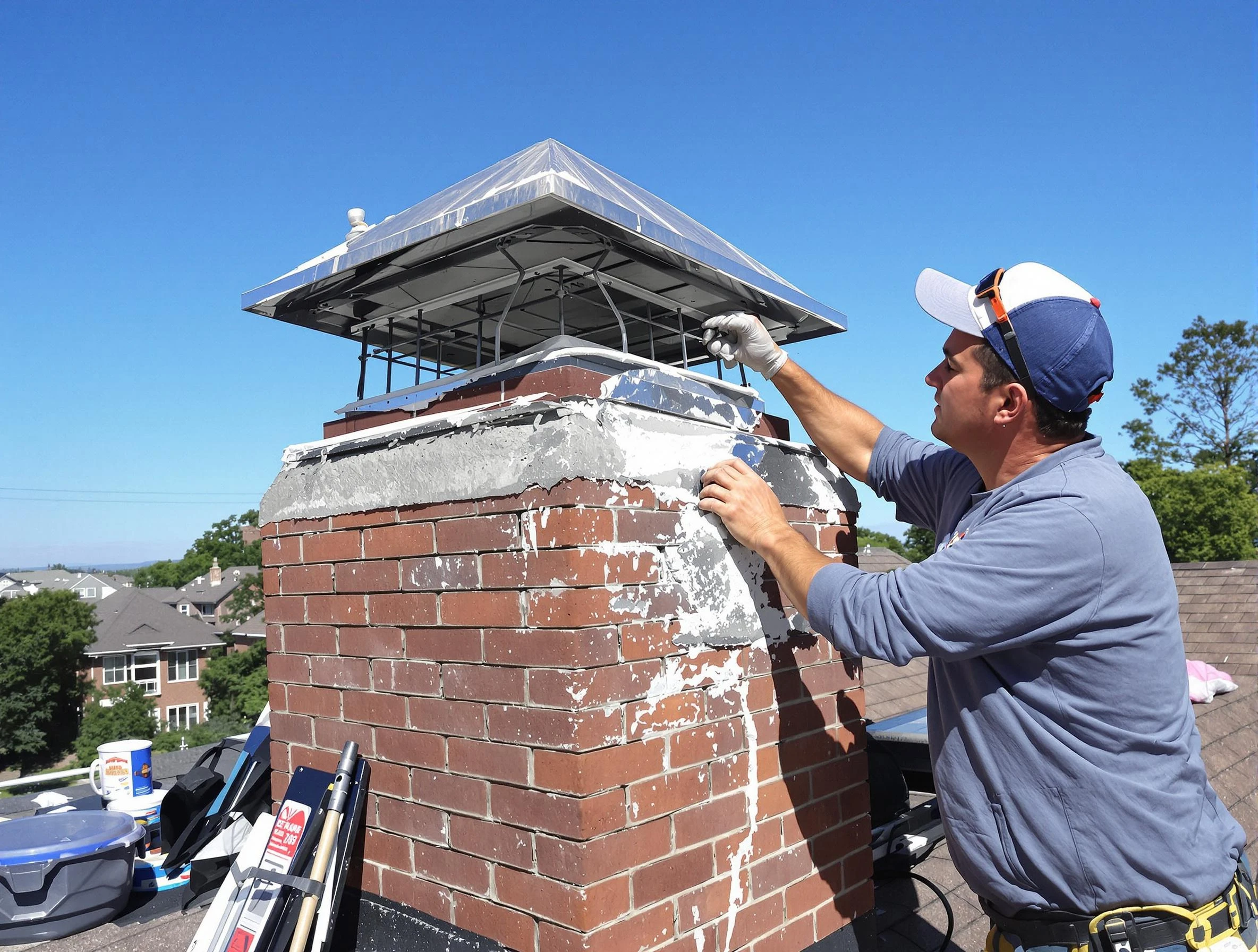 Chimney Crown Services in Kaysville